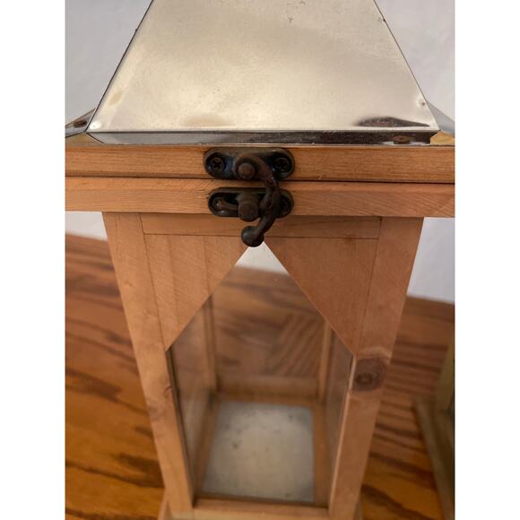 Set of two vintage pier, one lanterns candleholders - Picture 3 of 7